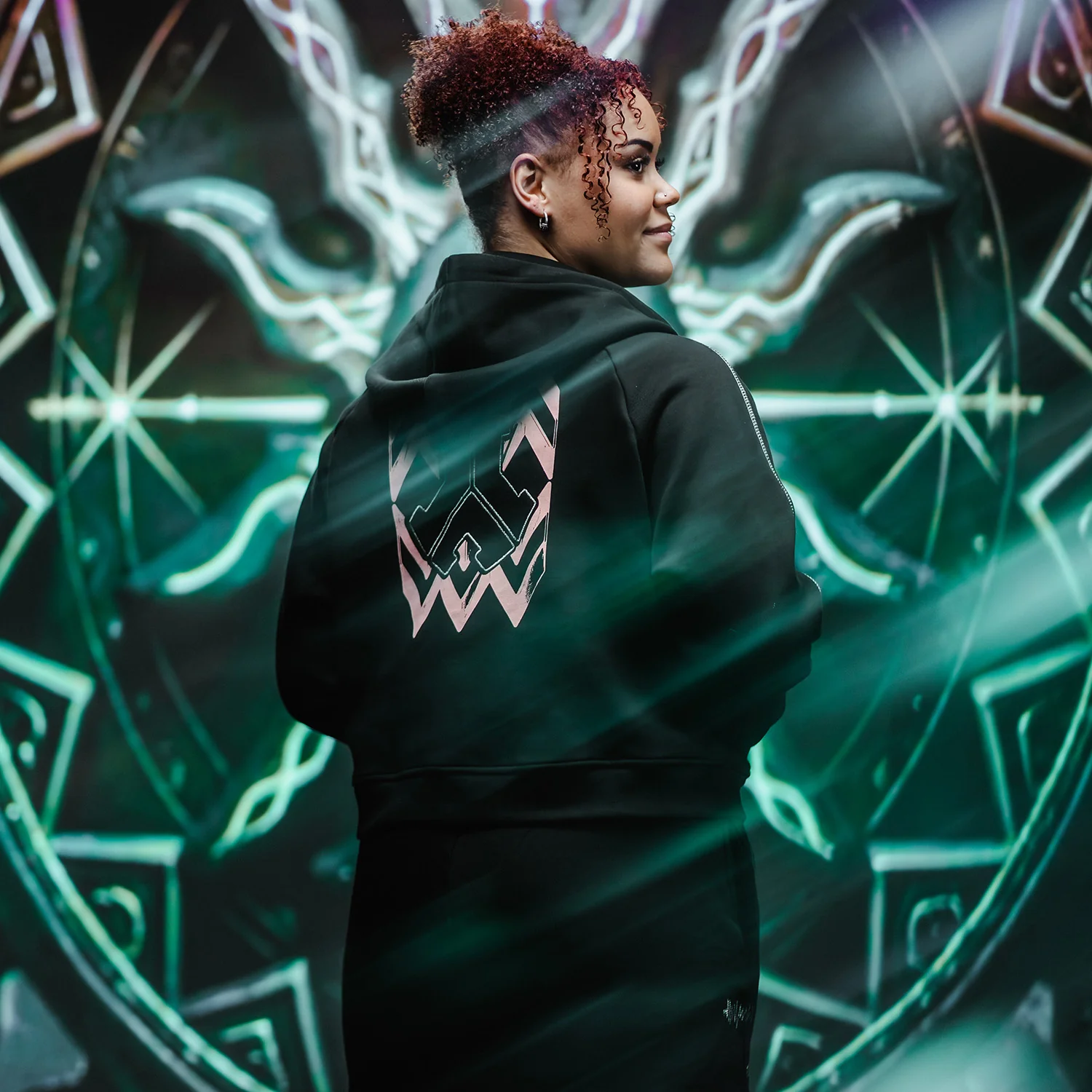 Defqon.1 Boyfriend Cropped Hooded zip - Image 2