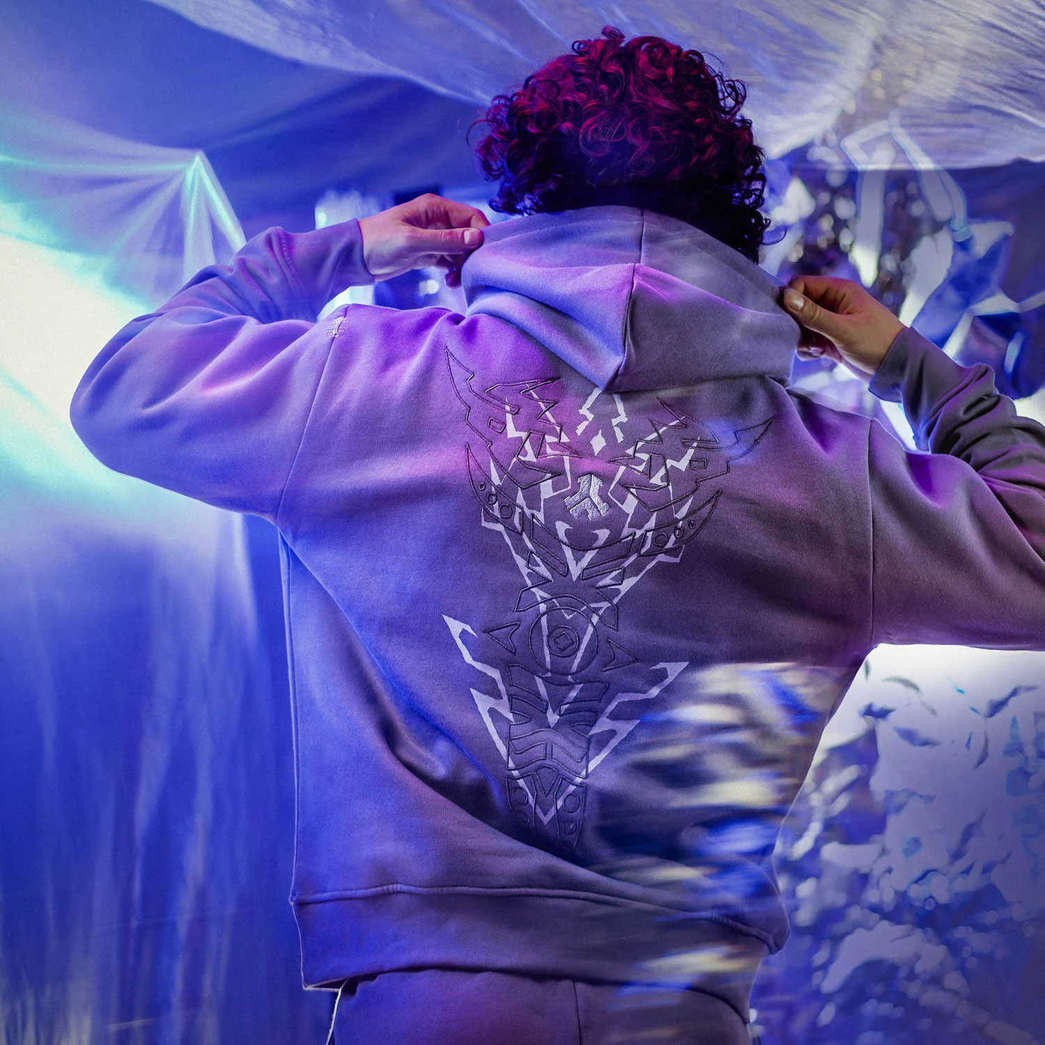 Defqon.1 Boxy Nightshade Hoodie - Image 2
