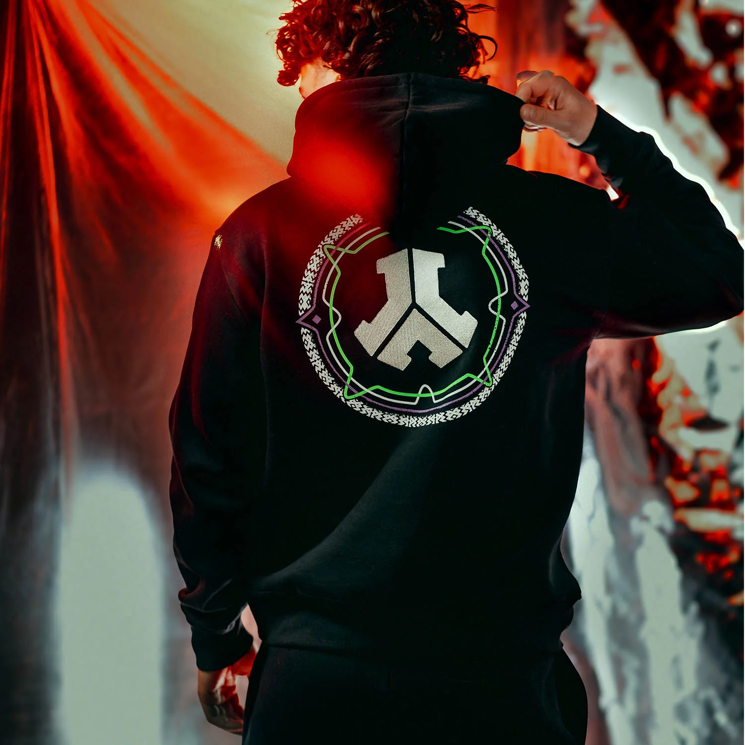Defqon.1 Circle Boxy Hoodie - Image 4