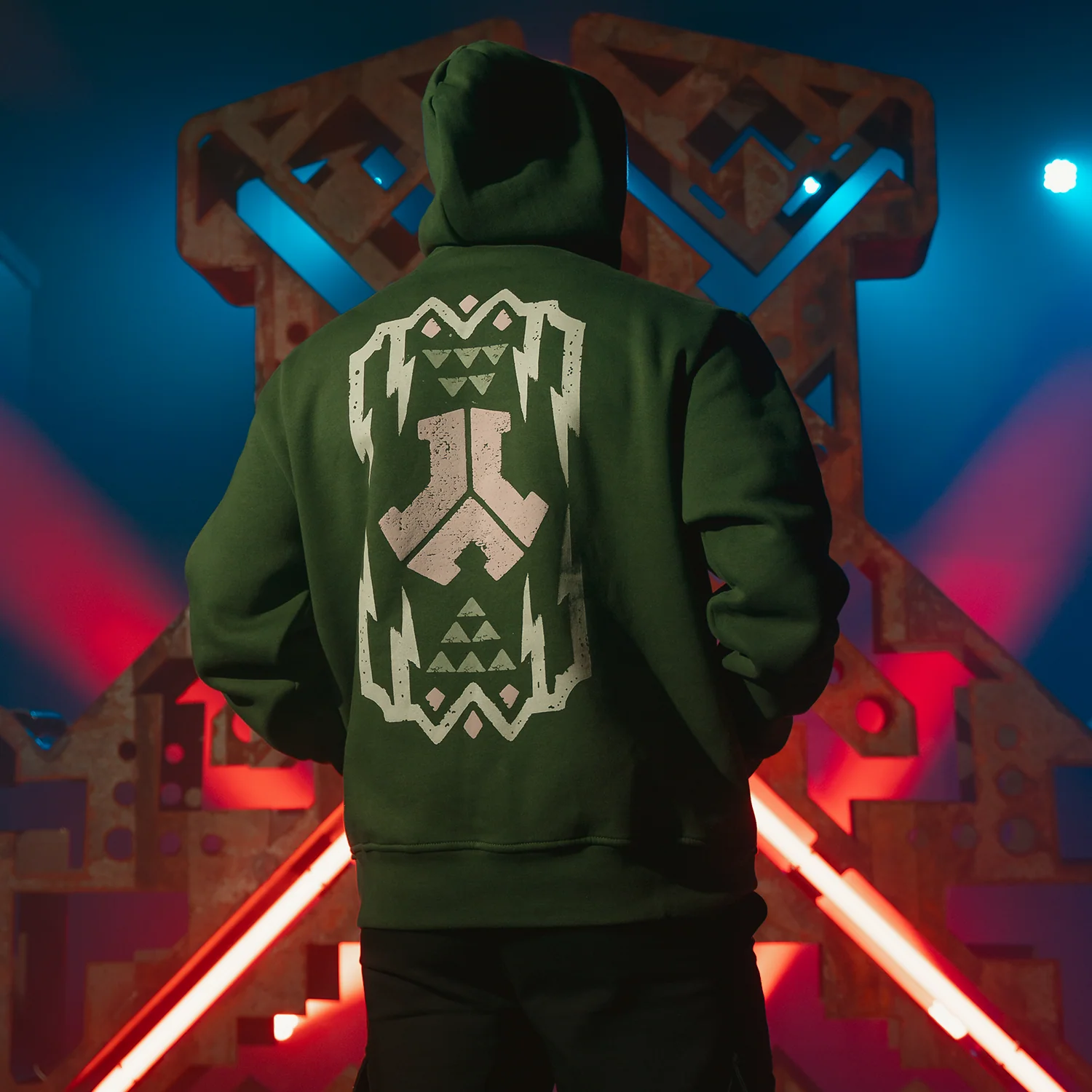 Defqon.1 The Release Dark green Hoodie - Image 2