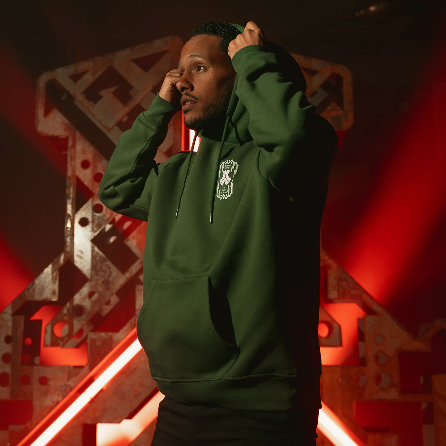 Defqon.1 The Release Dark green Hoodie - Image 4