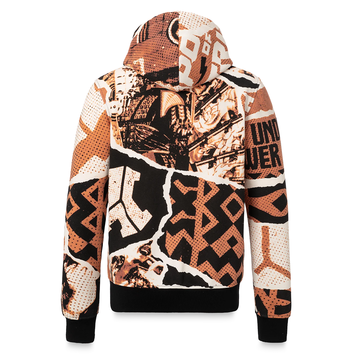 Defqon.1 Hooded zip collage orange - Image 2