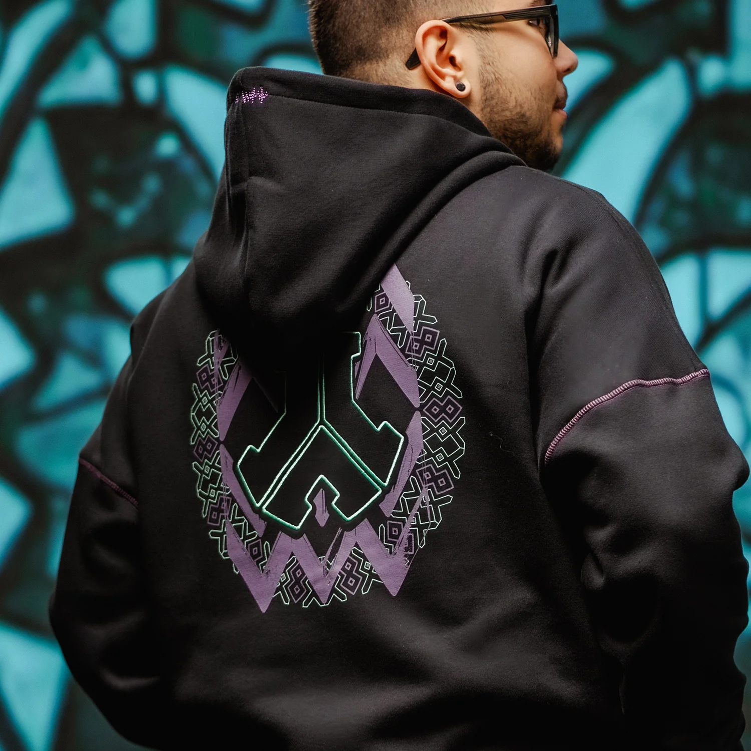 Defqon.1 oversized Hooded zip - Image 2