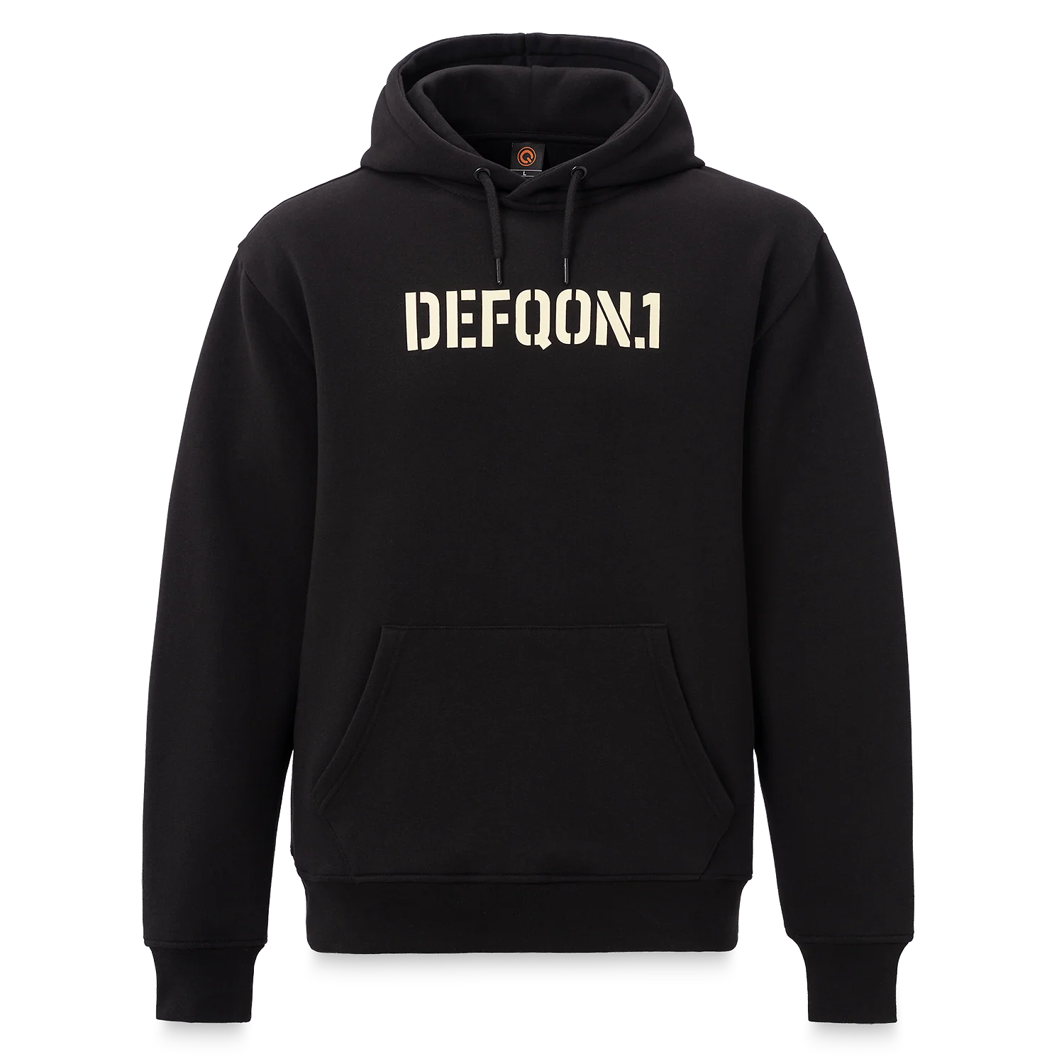 Defqon.1 Black Hoodie box fit - Image 2