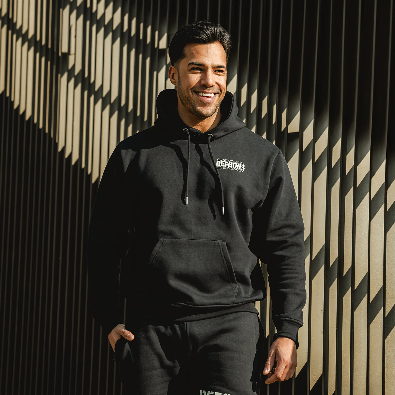 Defqon.1 Lime black Boxy Hoodie - Image 3