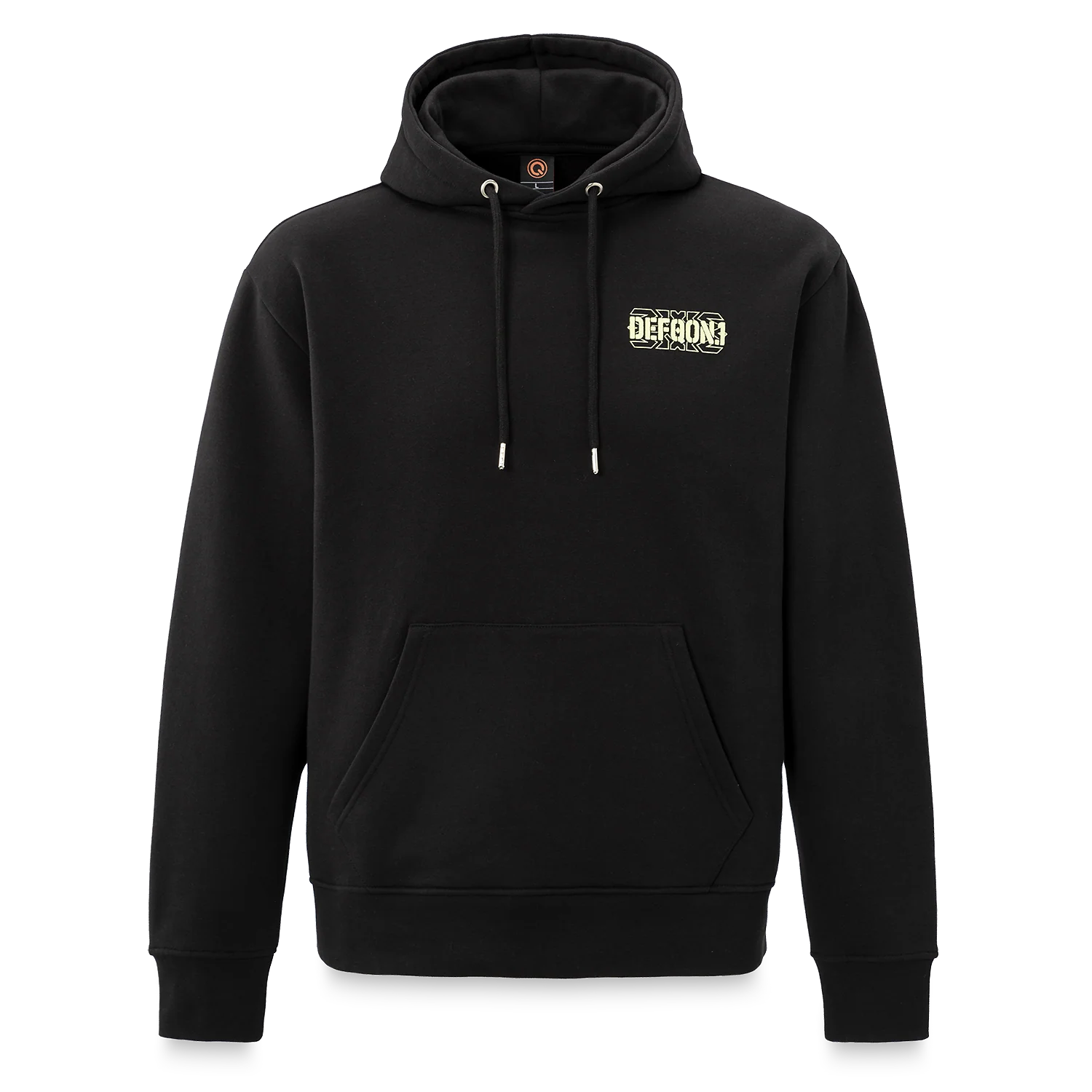 Defqon.1 Lime black Boxy Hoodie - Image 4