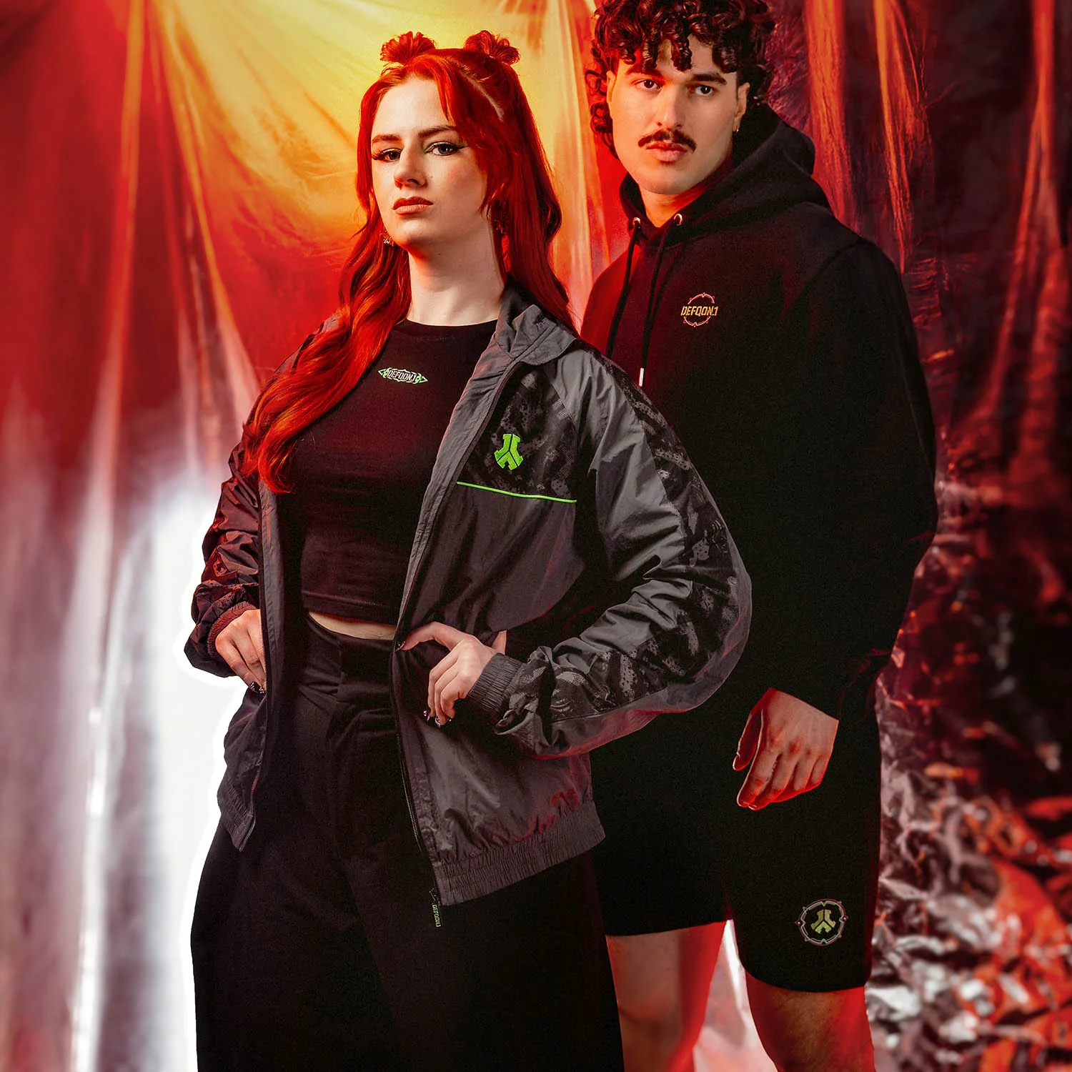 Defqon.1 Black Jogging Shorts - Image 4