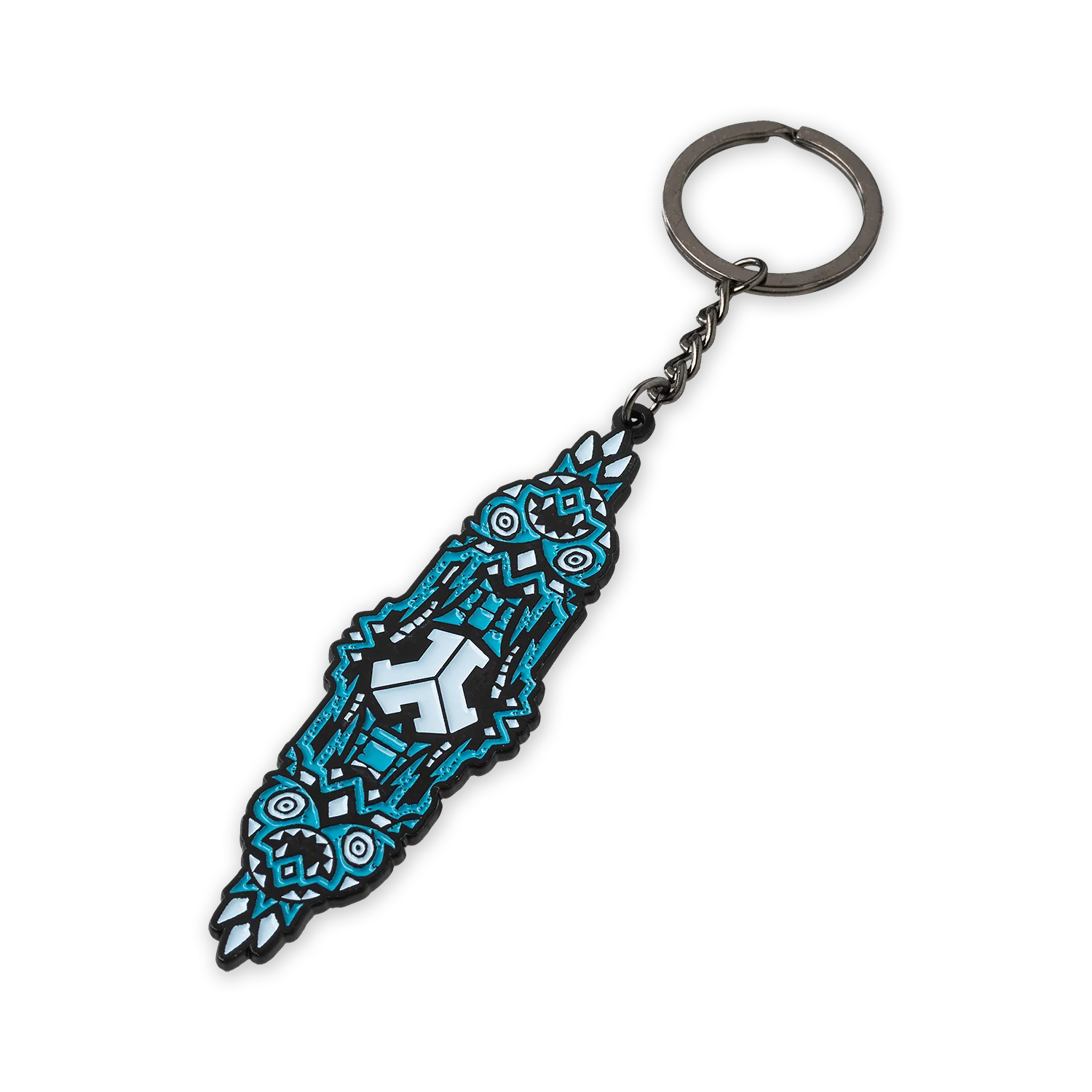 Defqon.1 Metal Blue Keychain
