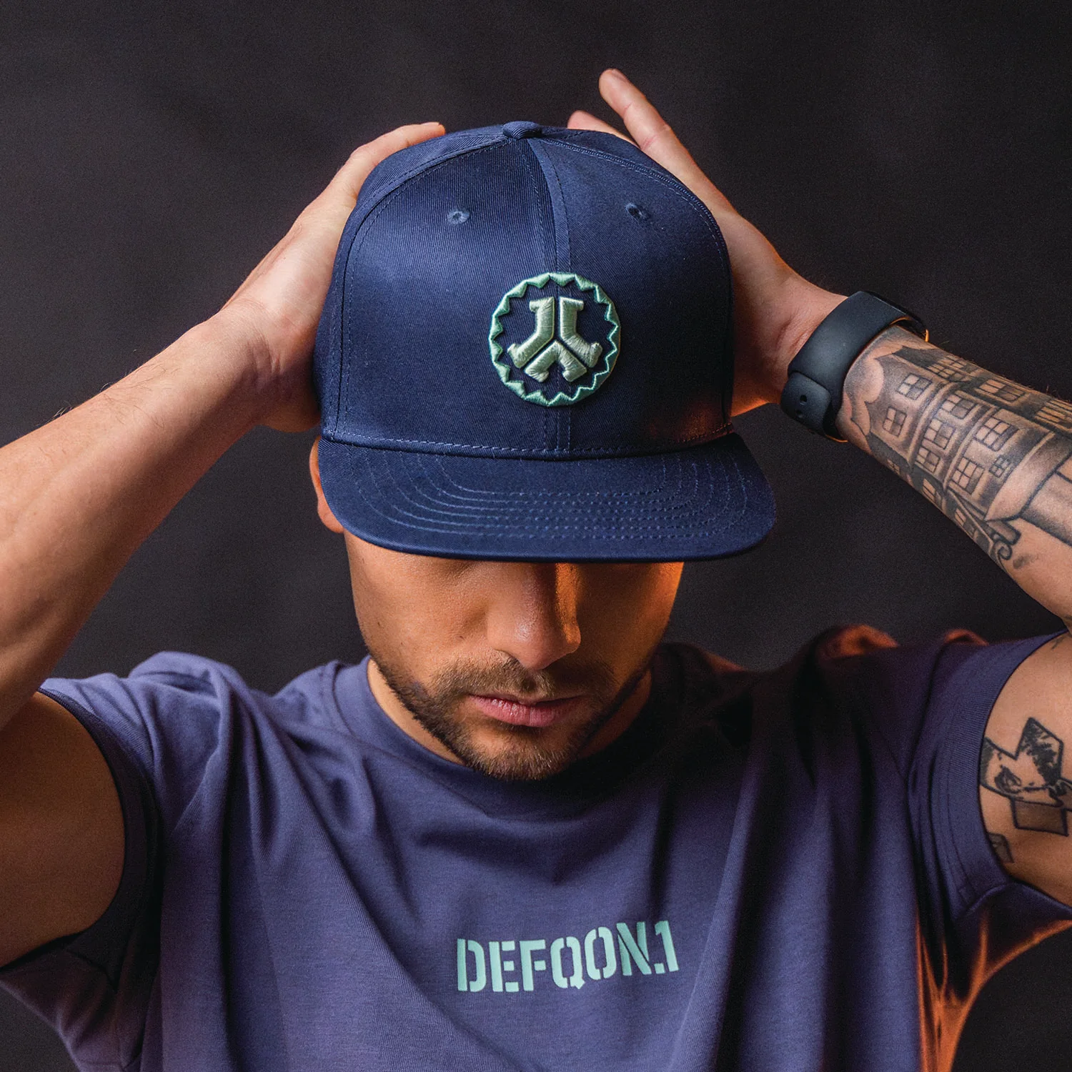 Defqon.1 Dark blue snapback - Image 3