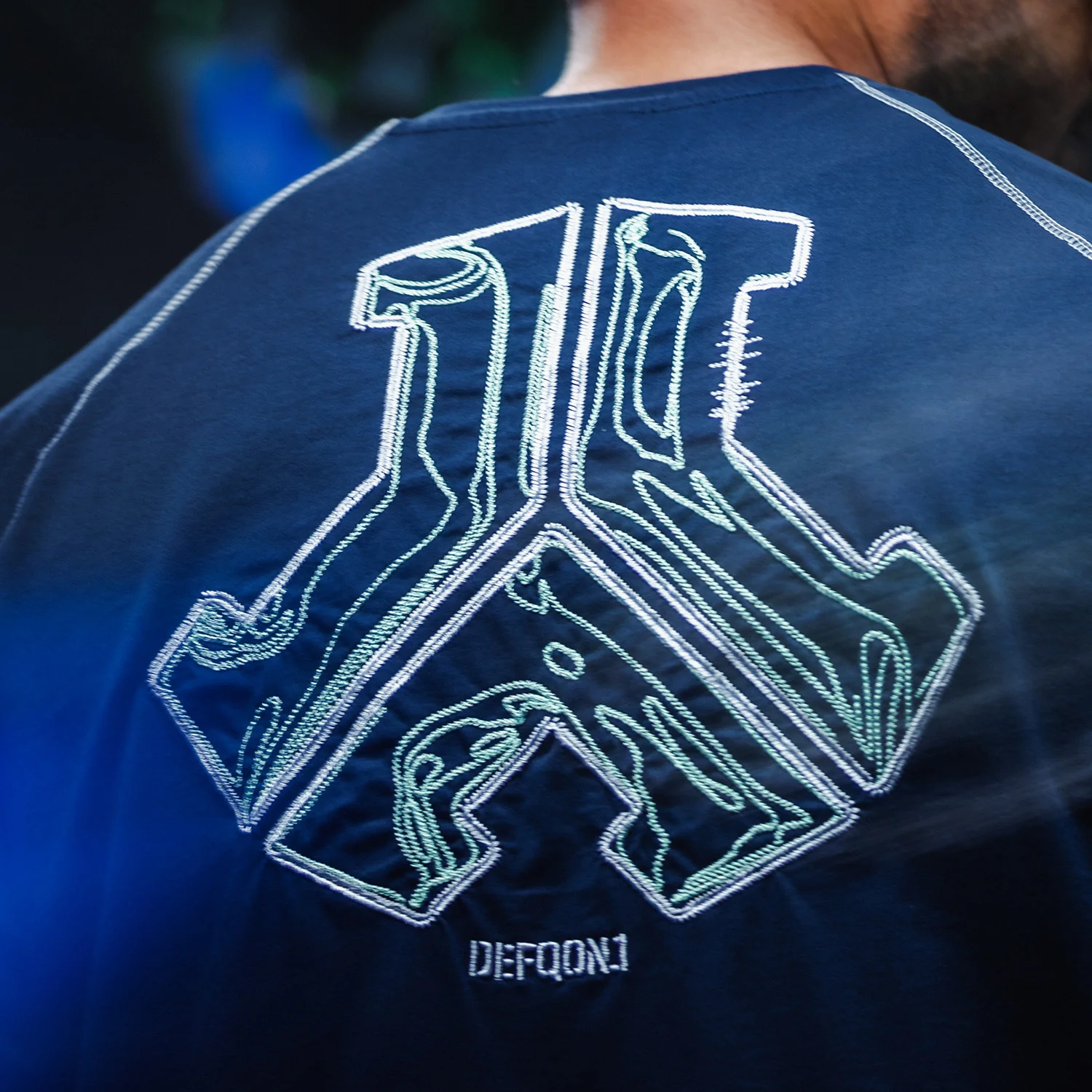 Defqon.1 Navy oversized T-shirt - Image 6