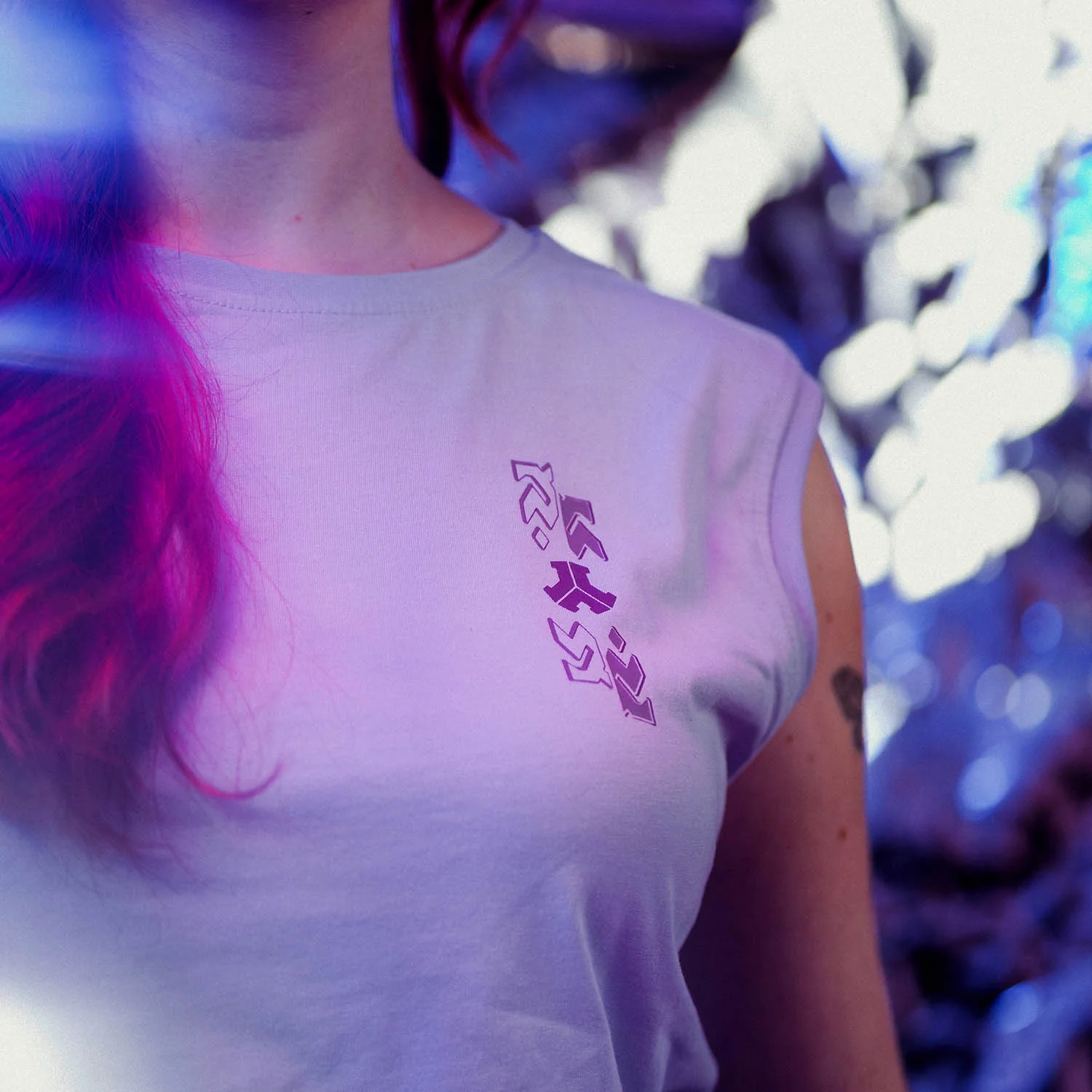 Defqon.1 Lila Boxy Tanktop - Image 5