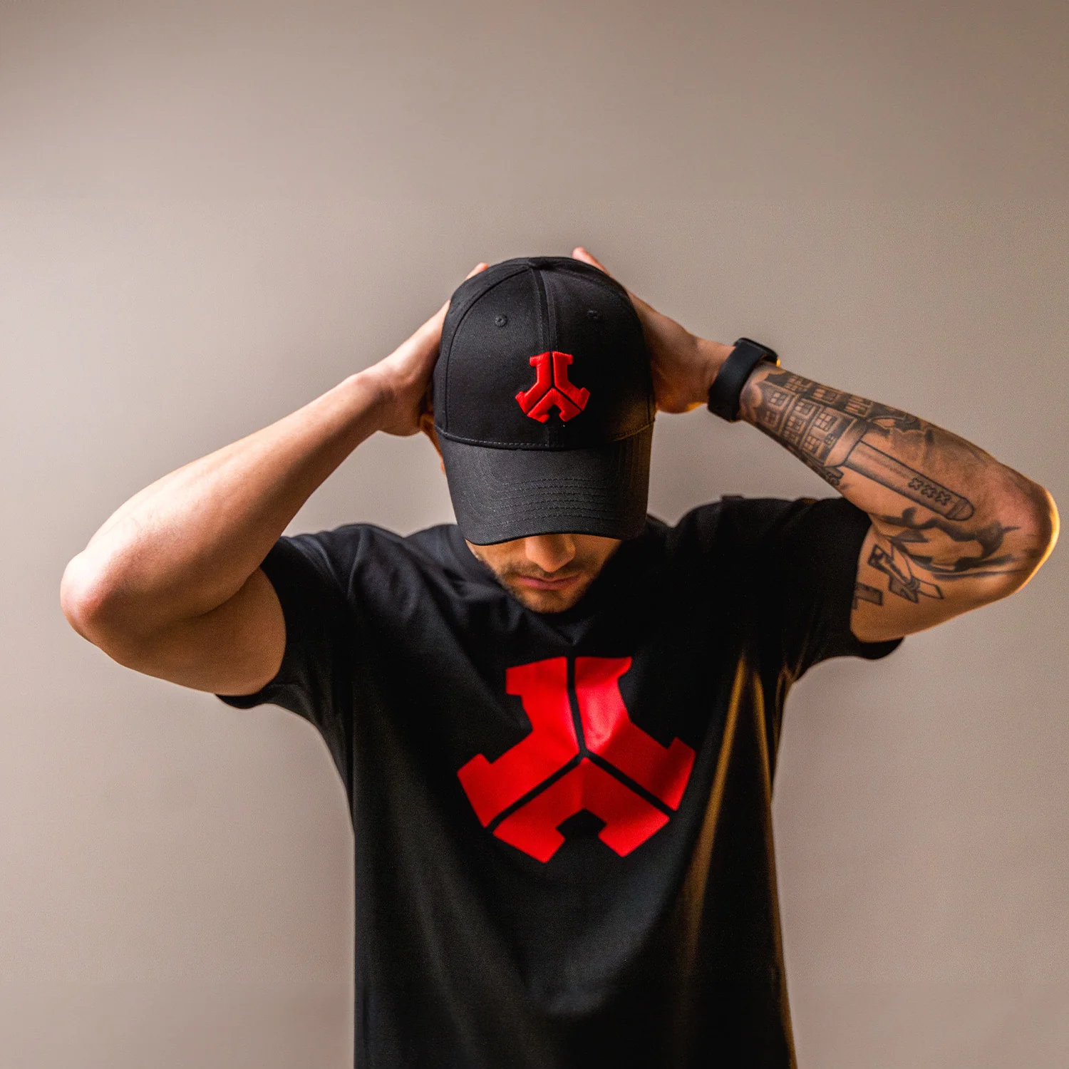 Defqon.1 Red logo baseball cap - Image 3